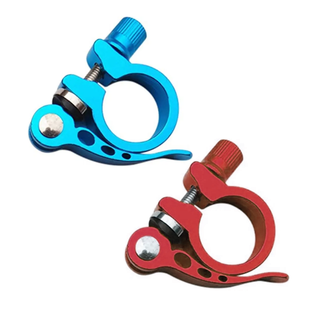 abrazadera cierre rápido. rojo o azul