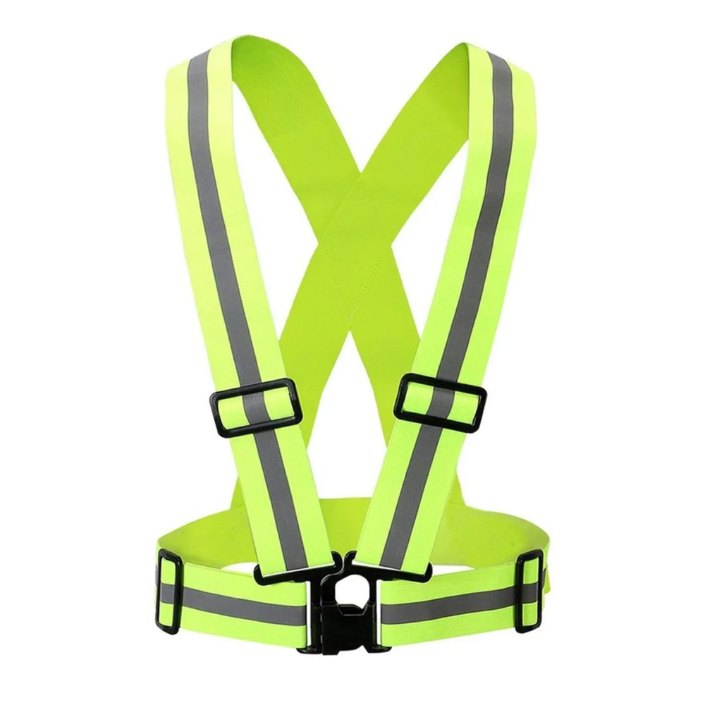 chaleco de seguridad reflectivo, 121g amarillo