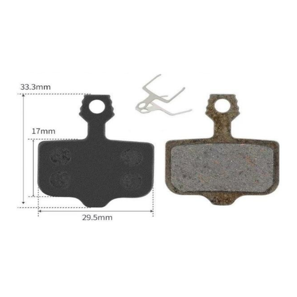 con resorte, color rojo, en bolsa individual