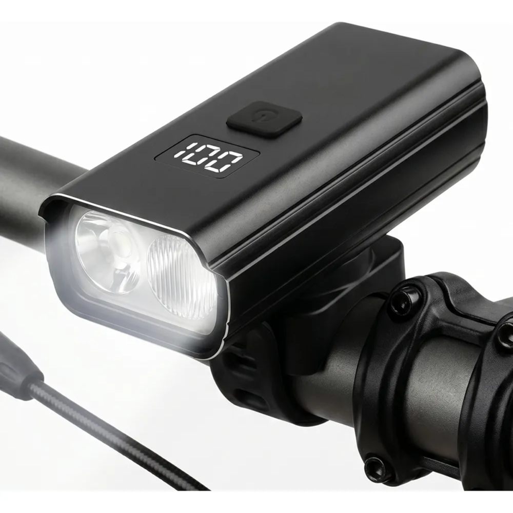 luz delantera aluminio