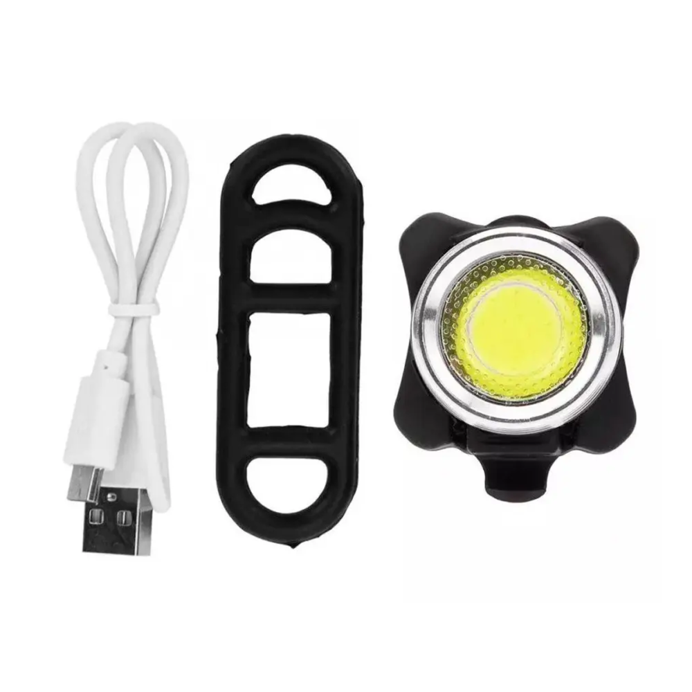 luz con regulador y cable usb resistente al agua con modo destello