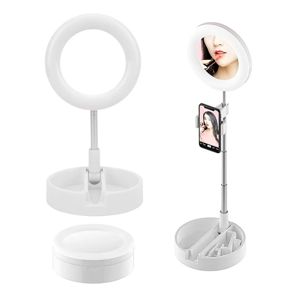 luz selfie para escritorio