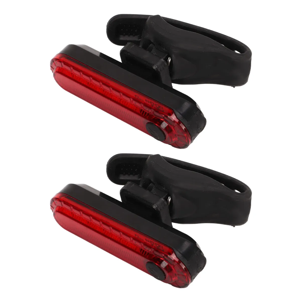 luz trasera (roja) recargable con usb. volcano