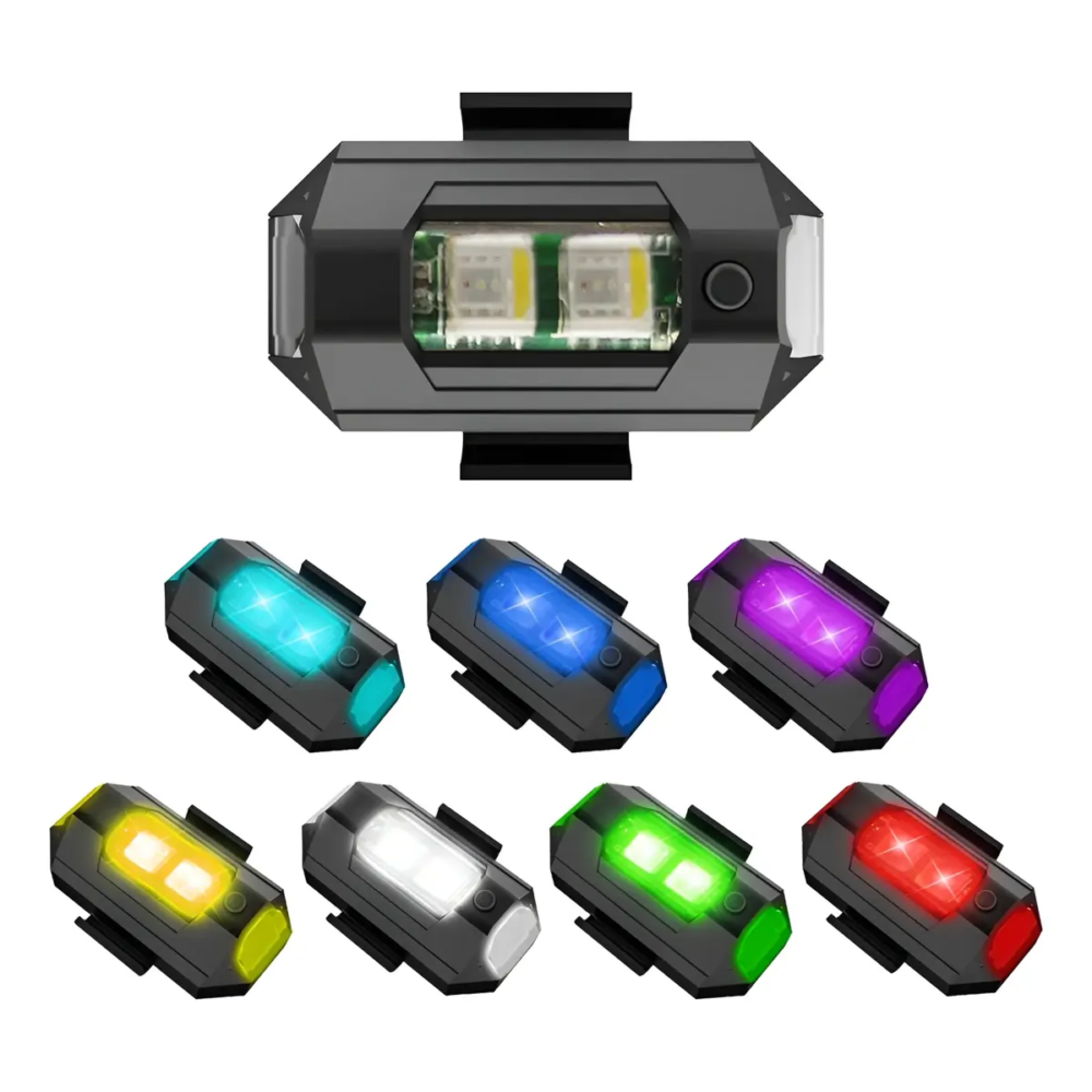 mini led 7 colores en 1 recargable