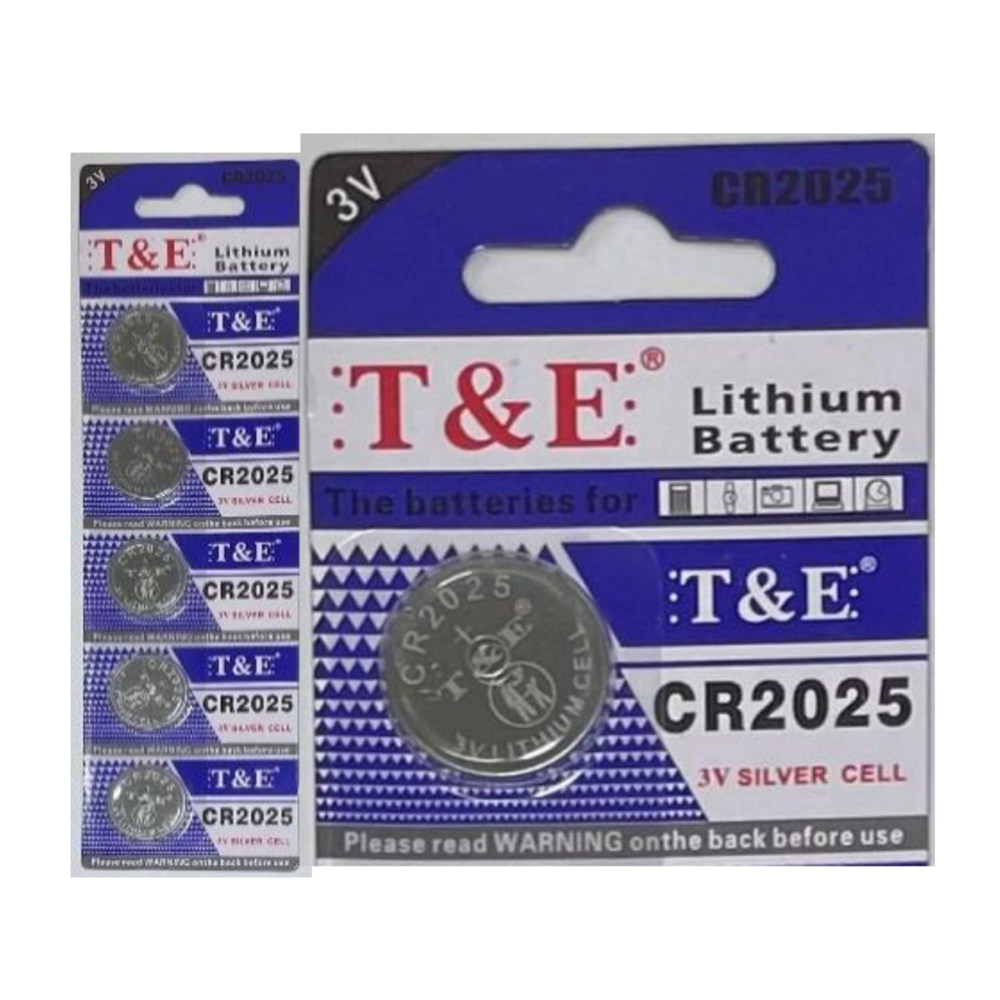 pilas 3v 5/blister t&e