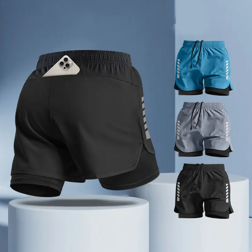 short con calza y bolsillo para celular m/l/2xl/3xl/4xl/5xl