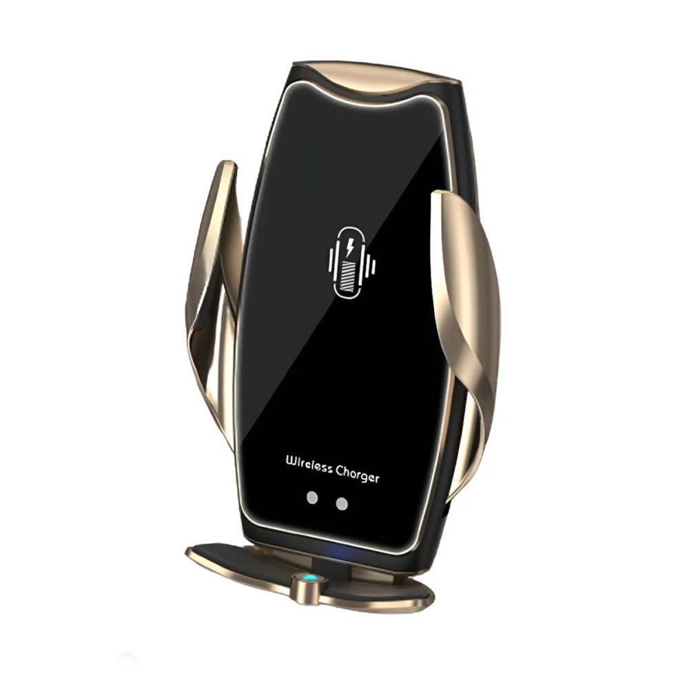 soporte con cargador inalambrico