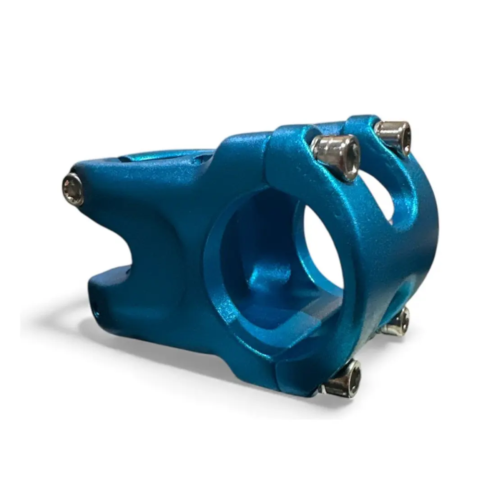 stem 31,8 mm super corto azul o rojo