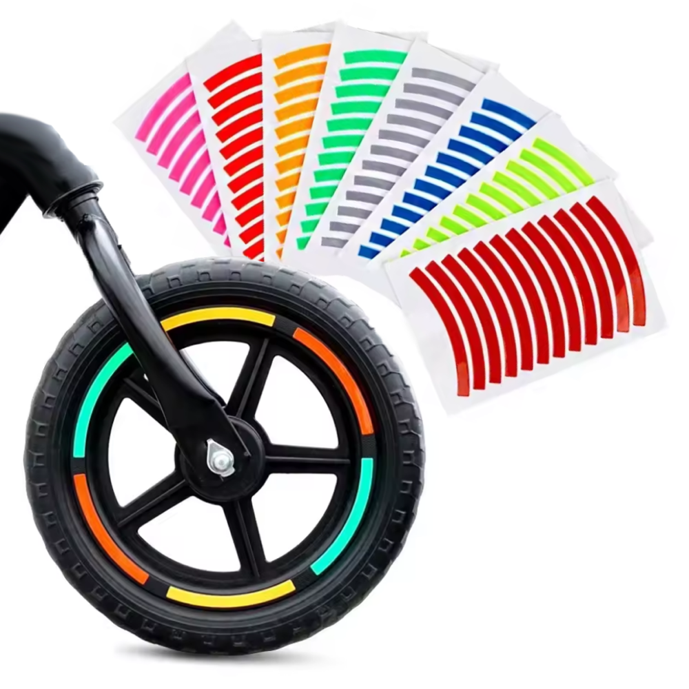 stickers reflectantes para llantas